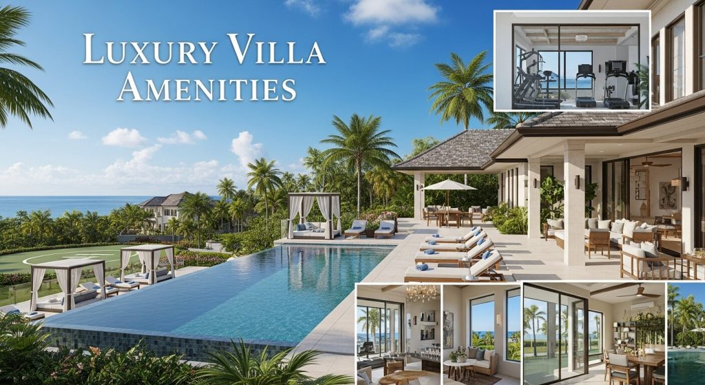 luxury villa amenities