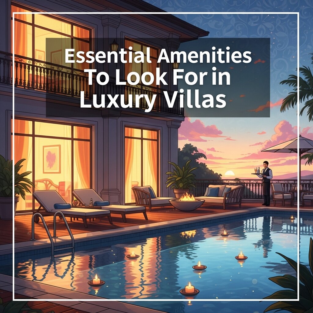 Essential Amenities to Look For in Luxury Villas