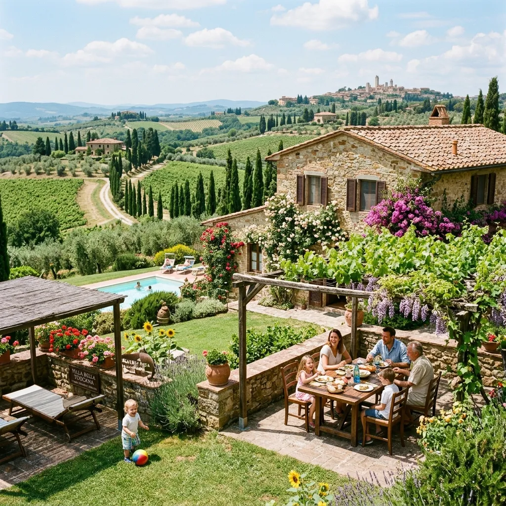Comparing the Best Areas for Tuscany Family Friendly Villas to Rent